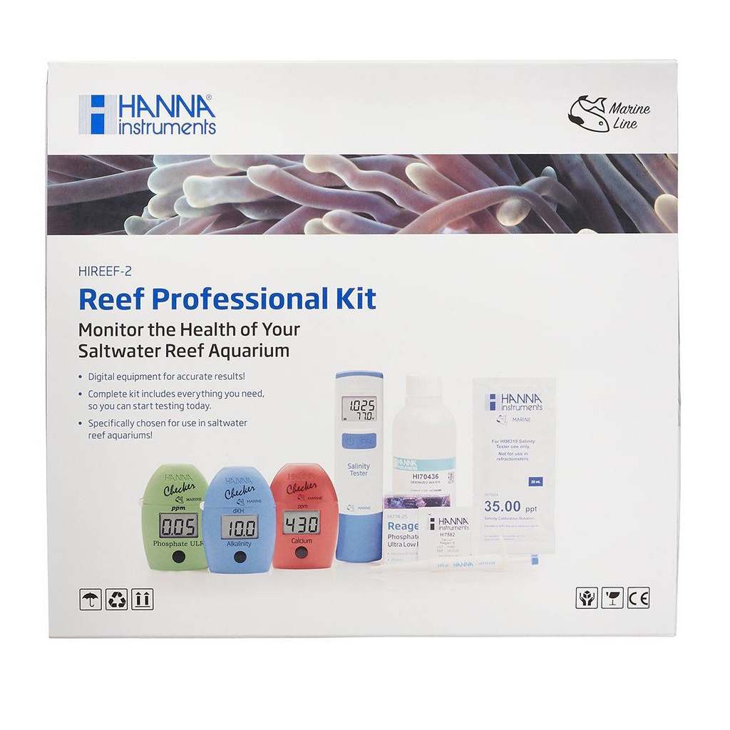 Hanna saltwater test clearance kit